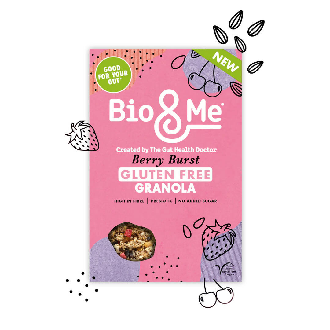 Berry Burst Gluten Free Gut-Loving Prebiotic* Granola (6x350g)