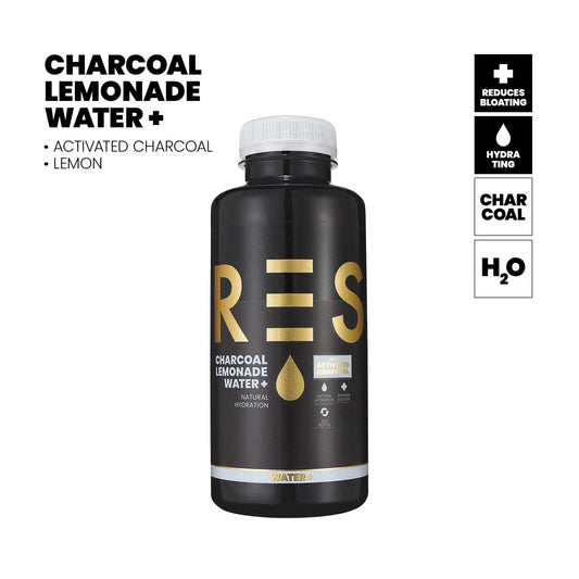 Water+ Activated Charcoal 400ml