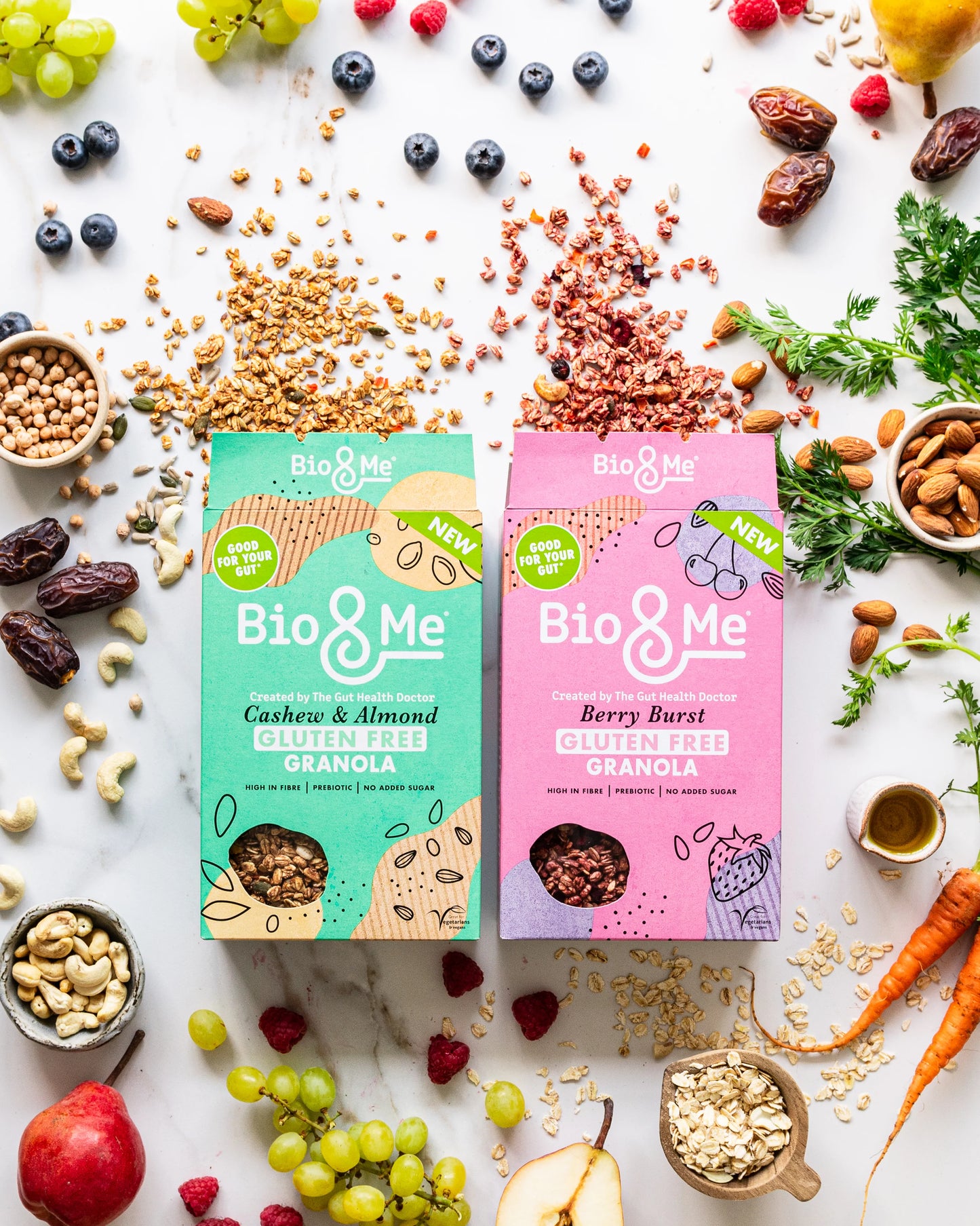 Berry Burst Gluten Free Gut-Loving Prebiotic* Granola (6x350g)