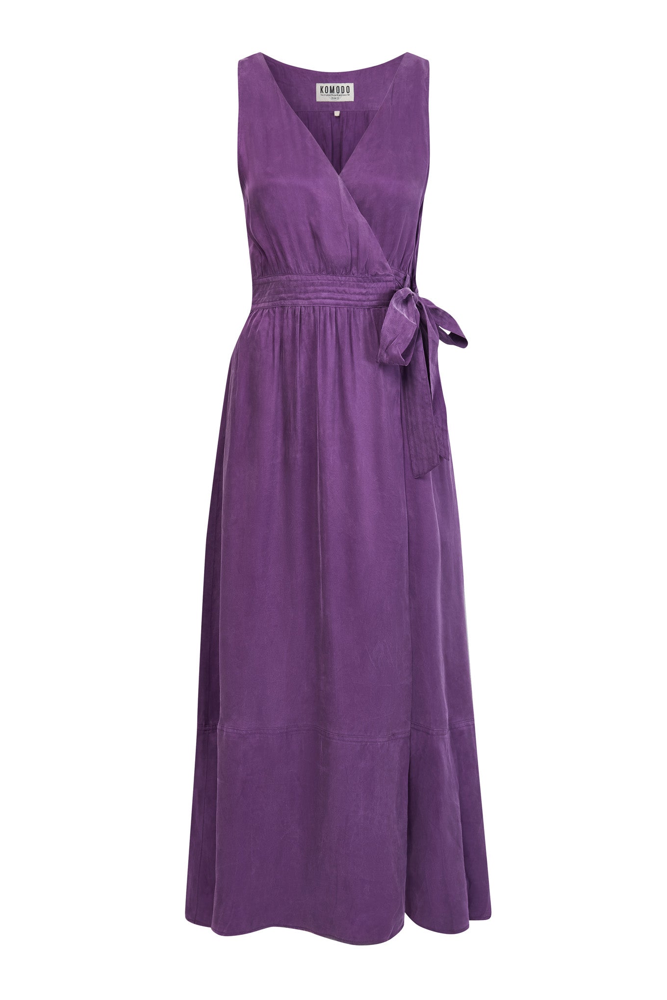 MIKA Dress - Cupro Lenzing Viscose Purple