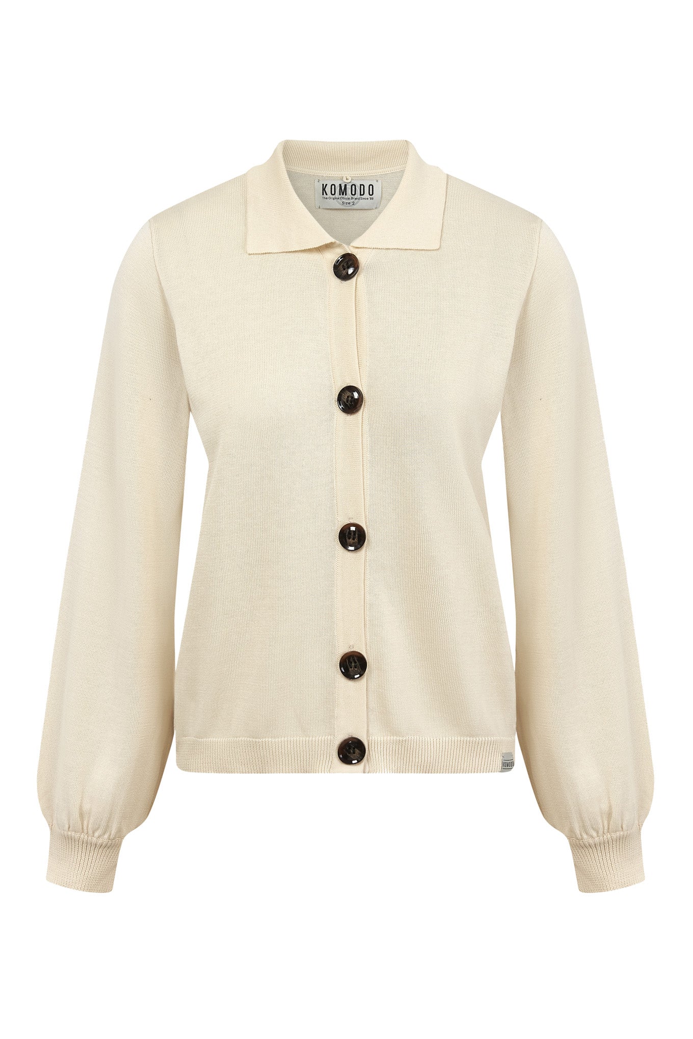 NANI Cardigan - Organic Cotton Off White