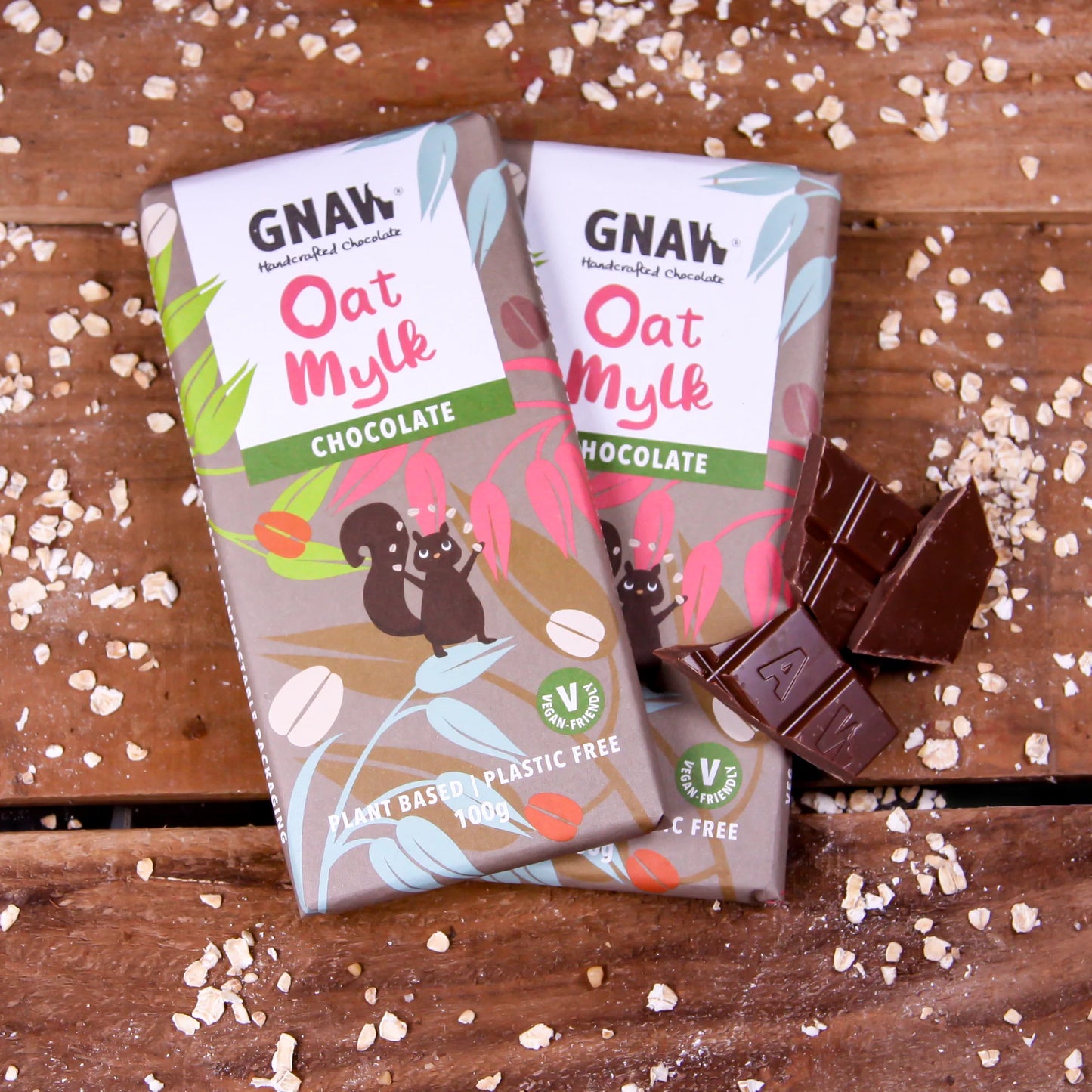 Oat Mi!lk Chocolate Bar (12x100g)