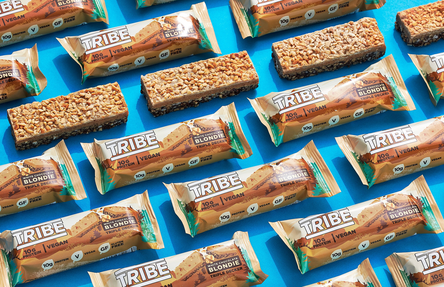 Triple Decker Bar - White Choc Blondie (12x45g)