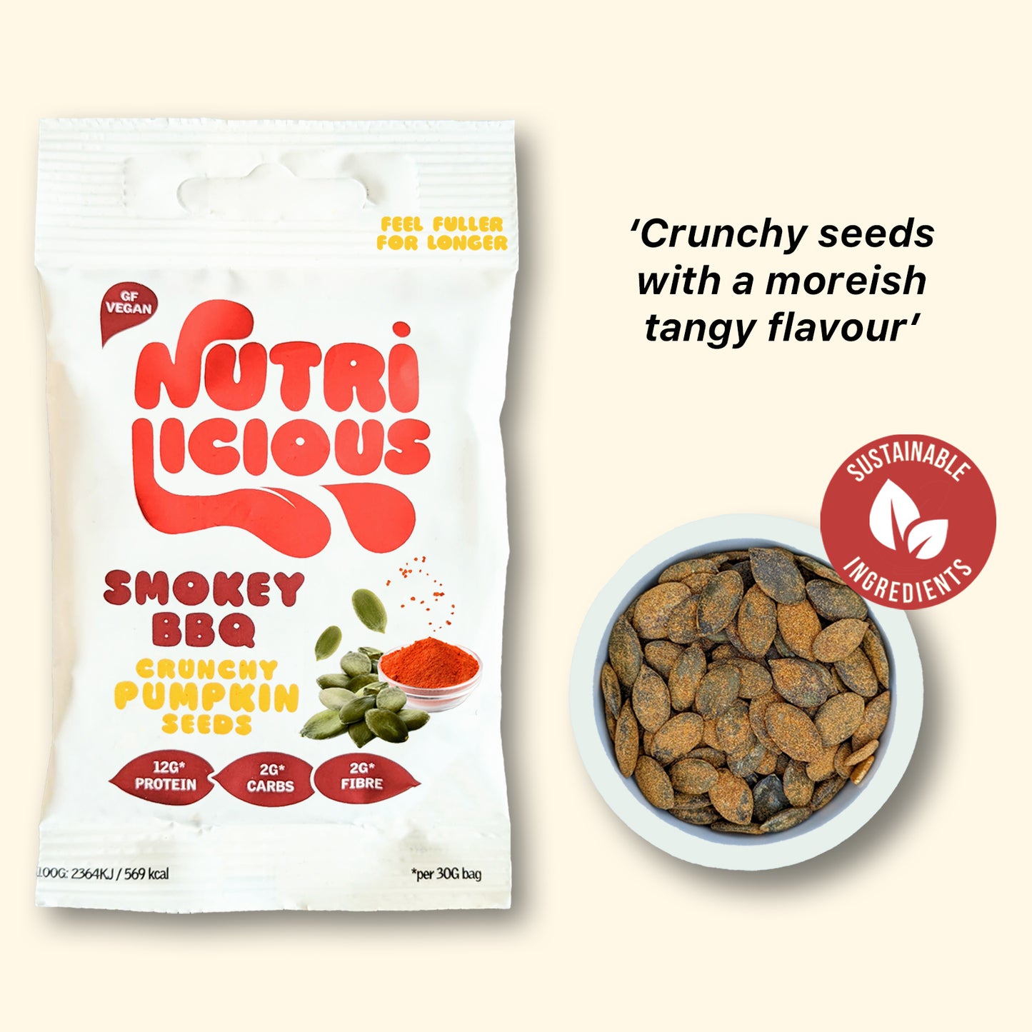 Smokey BBQ Pumpkin Seeds (12x35g)