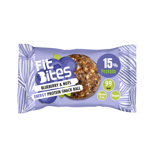 Blueberry & Nuts Energy Protein Snack Ball (x18)