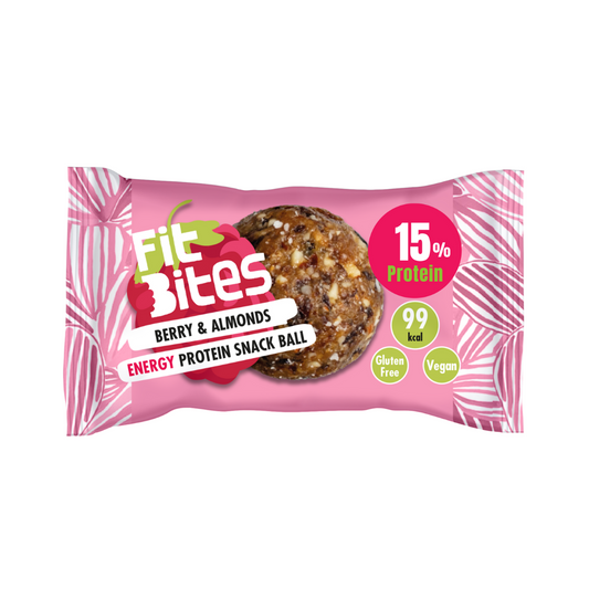 Berry & Almonds Energy Protein Snack Ball (x18)