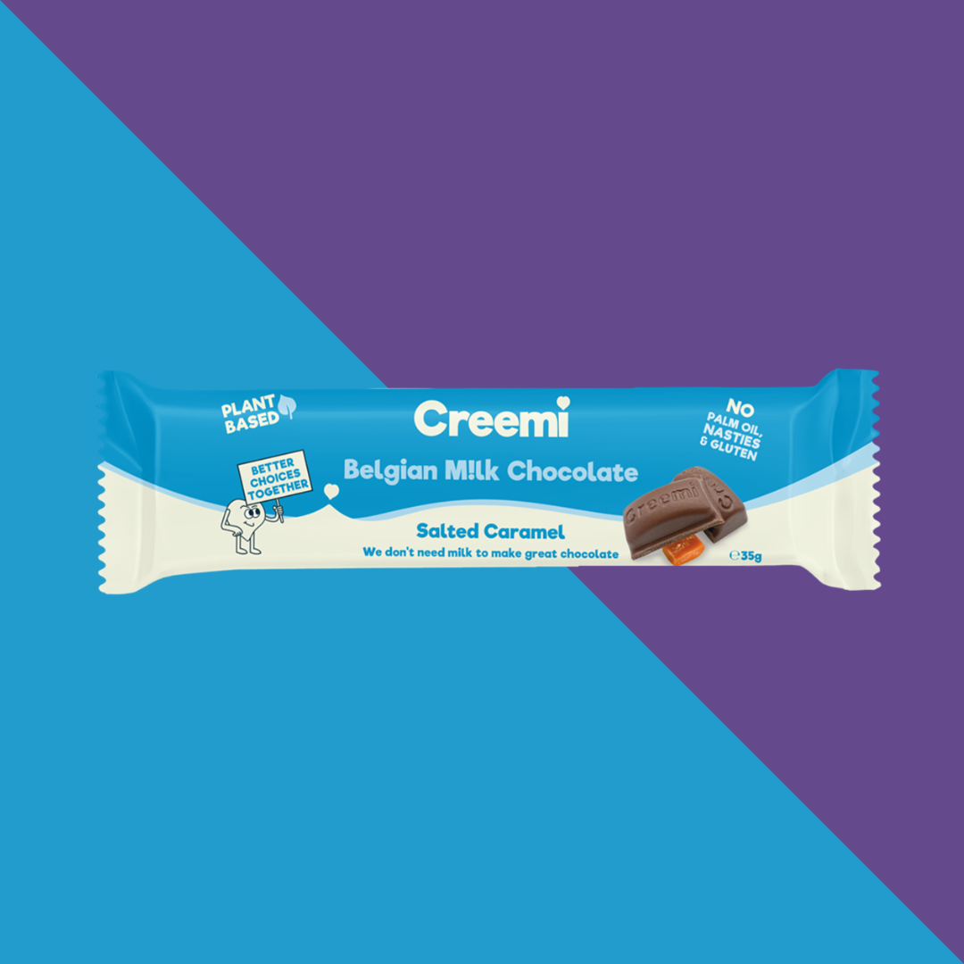 Belgian M!lk Chocolate Bar - Salted Caramel 35g