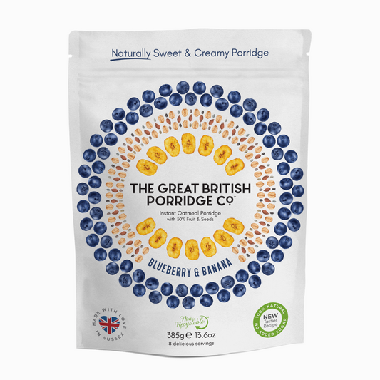 Blueberry & Banana Porridge (4 pouches)