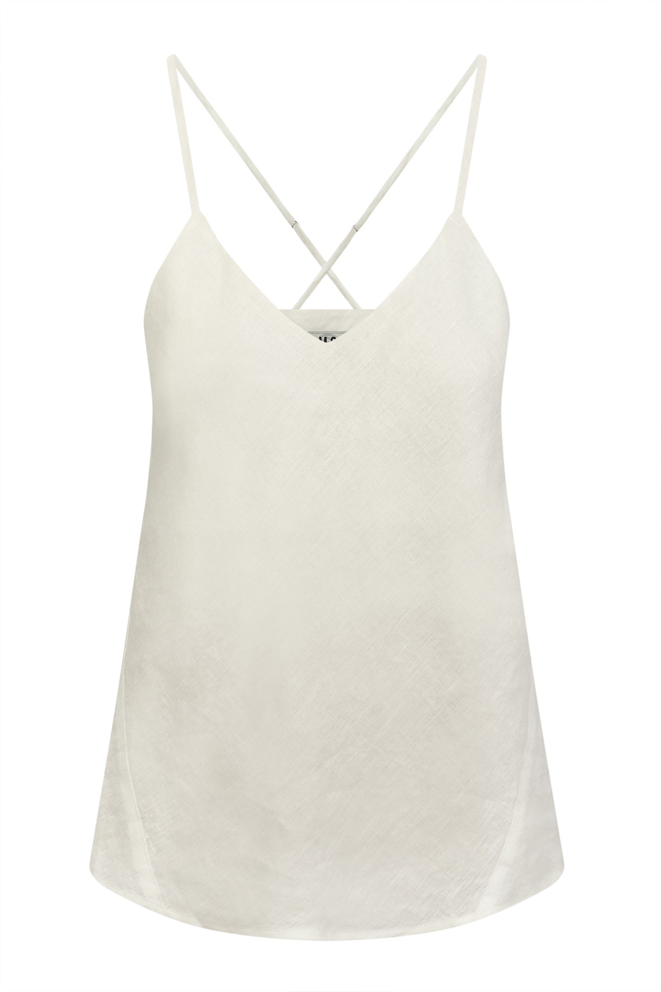 FLEUR Organic Linen Camisole - Off White