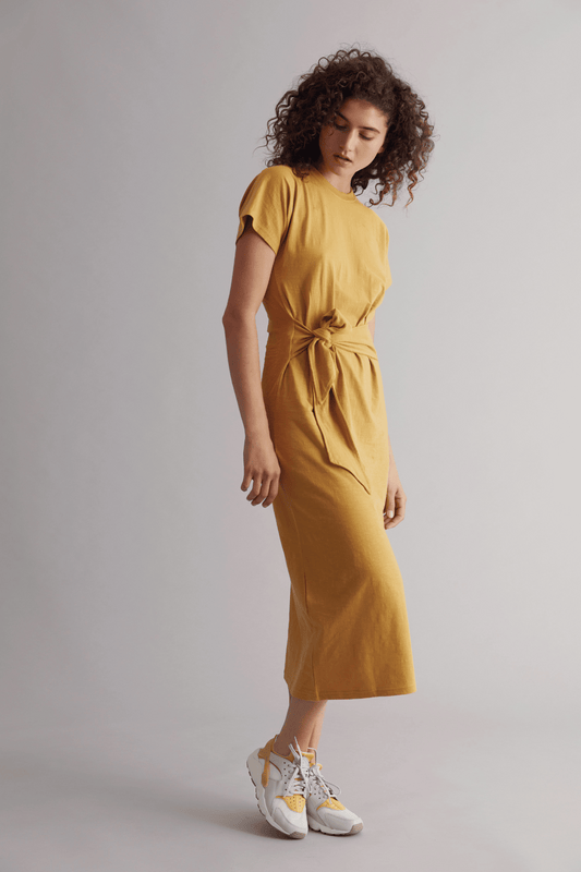 FONDA Organic Cotton Dress - Honey