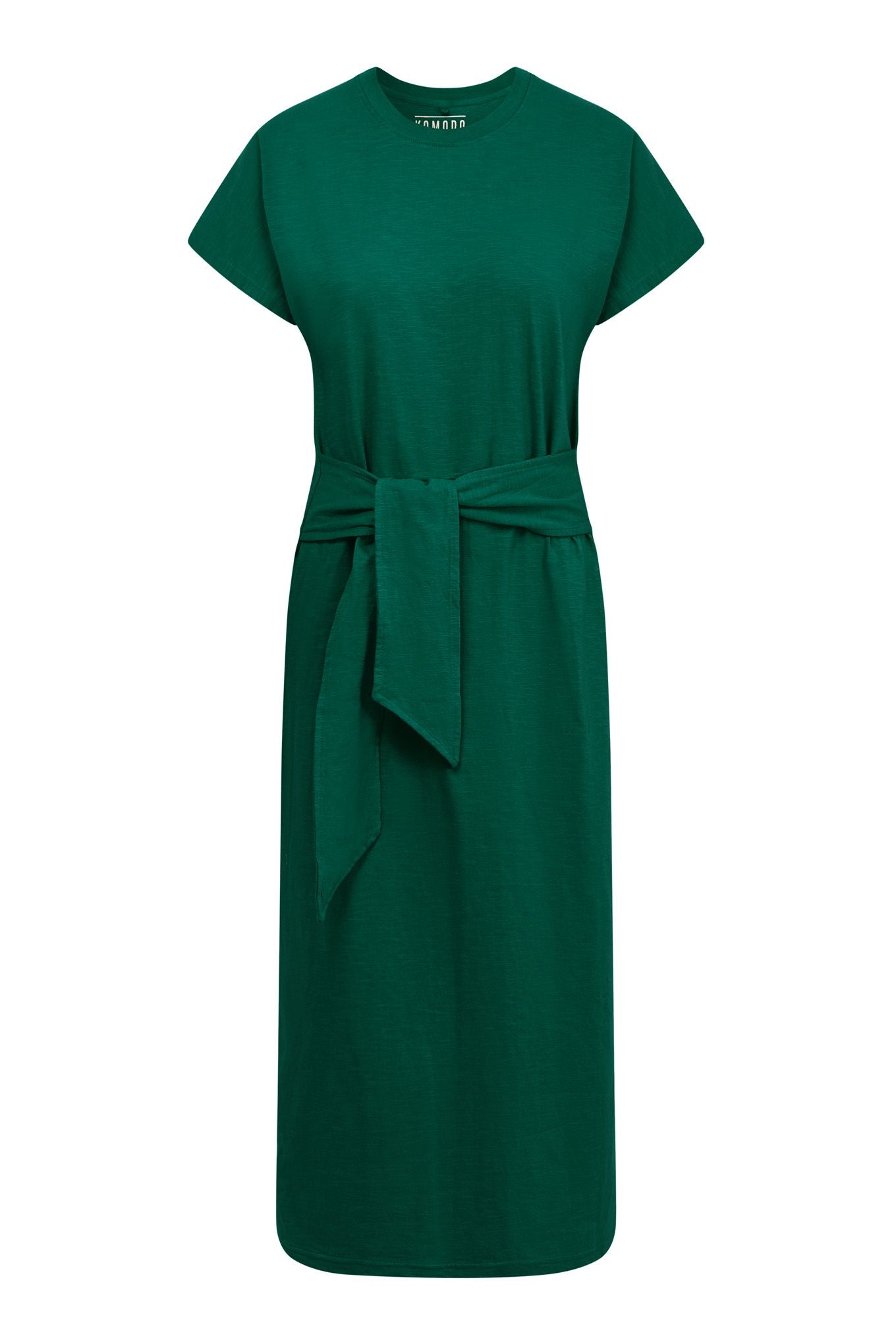 FONDA Organic Cotton Dress - Teal Green