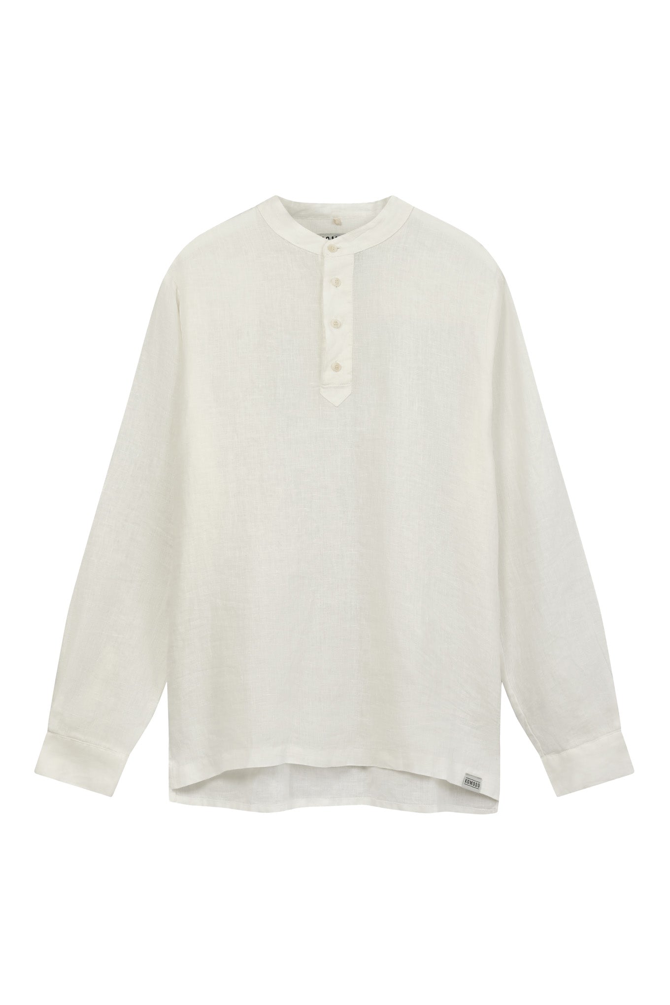 JULIAN Organic Linen Top - Off White
