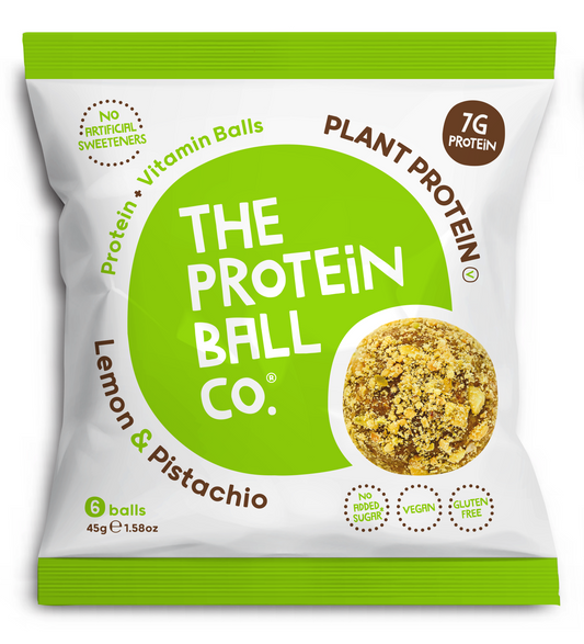 Lemon and Pistachio Protein Balls (10 bags)