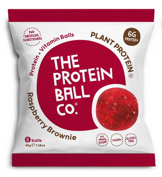 Raspberry Brownie Protein Balls (10 bags)