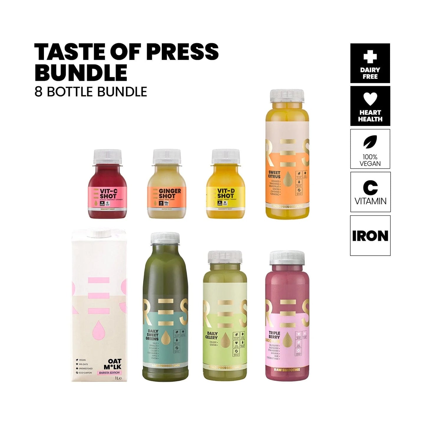 Taste of PRESS (Save 10% - 8 Bottle Bundle)
