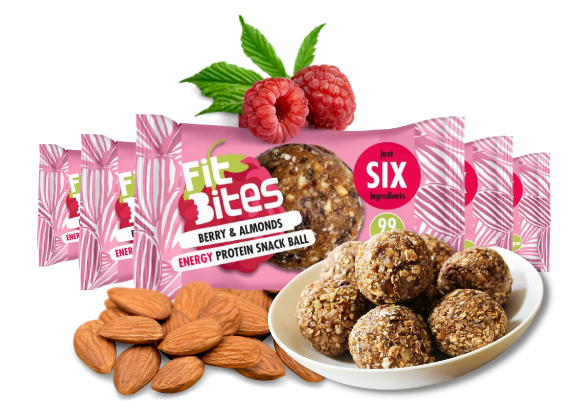 Berry & Almonds Energy Protein Snack Ball (x18)