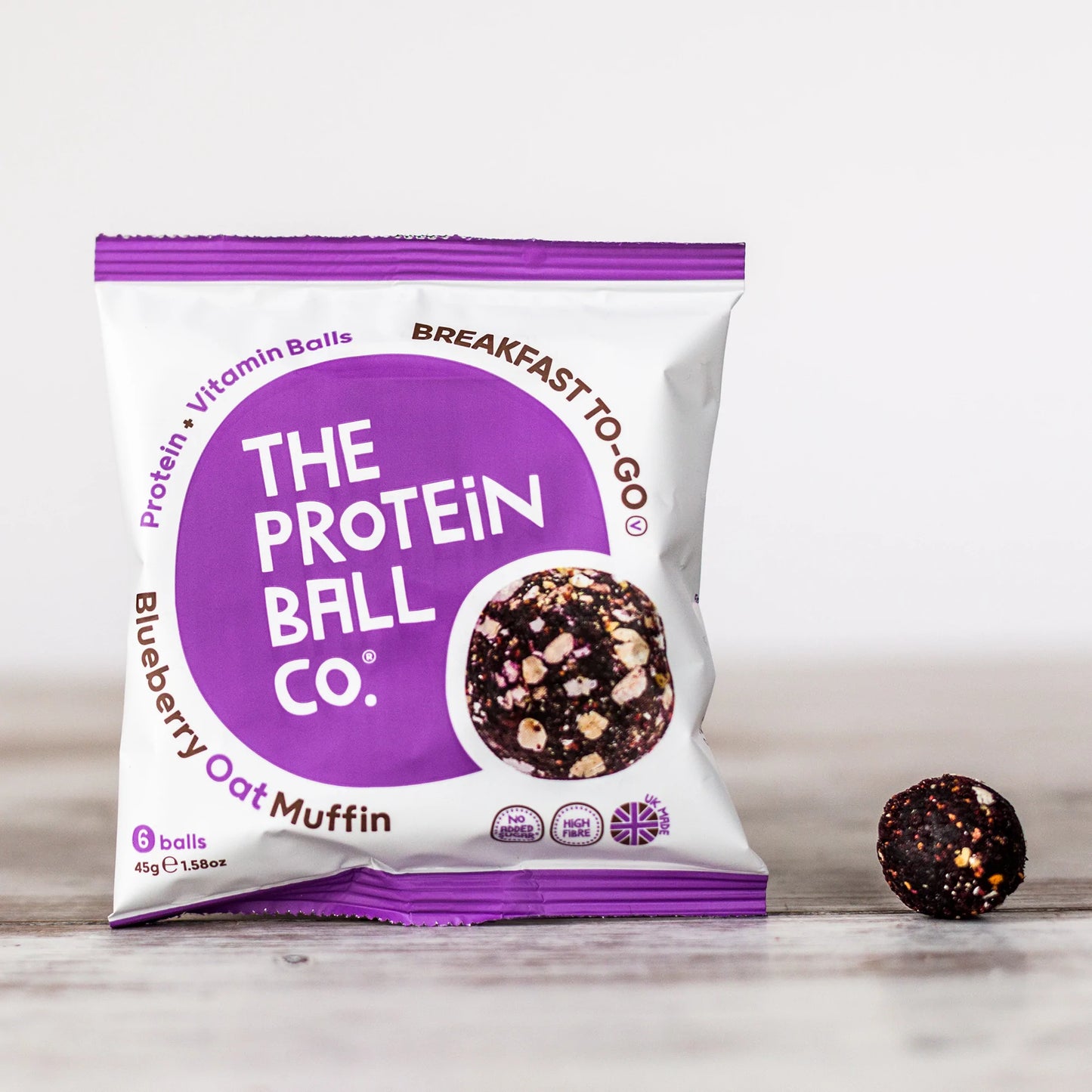 Blueberry Oat Muffin Protein Balls (10 bags)