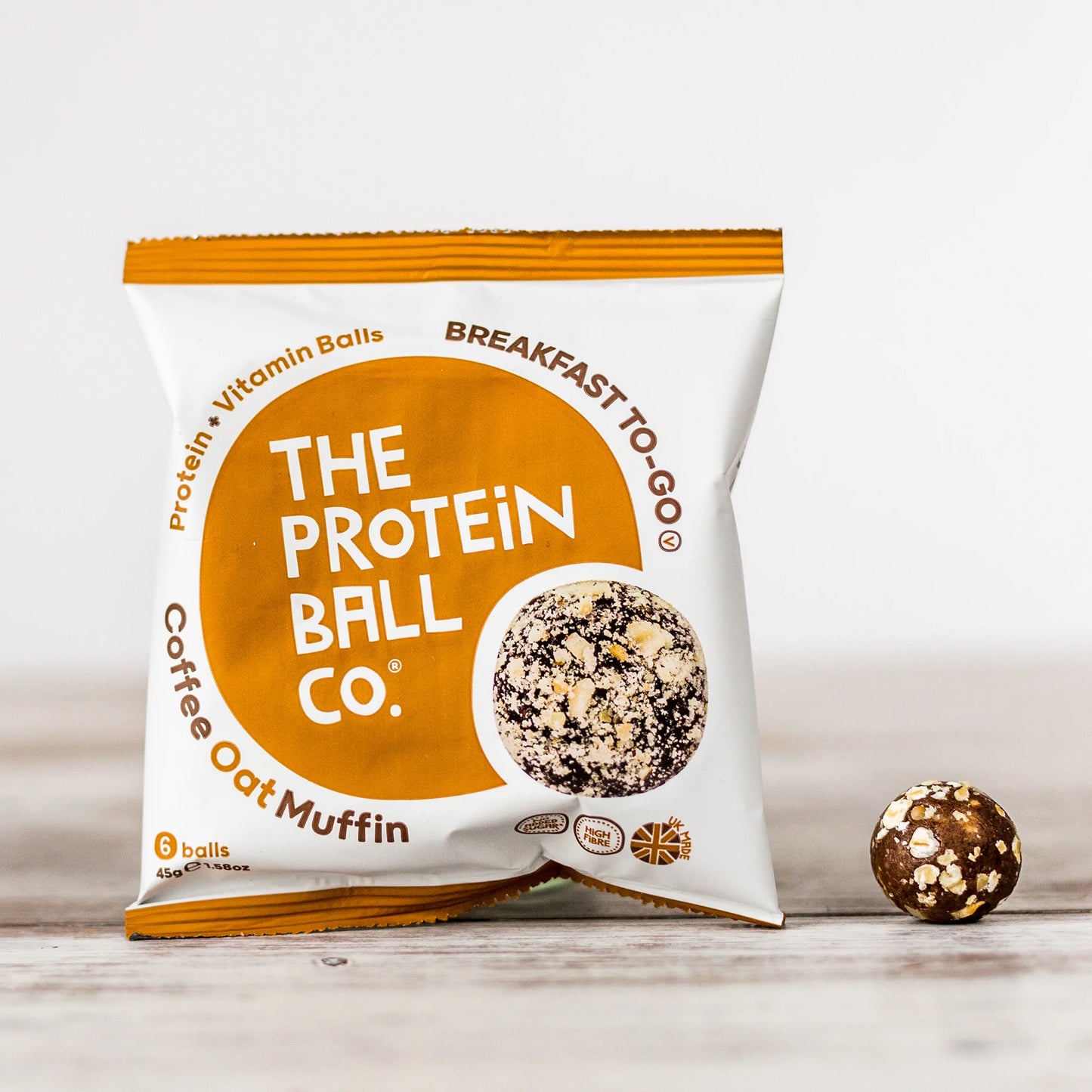 Coffee Oat Muffin Protein Balls (10 bags)