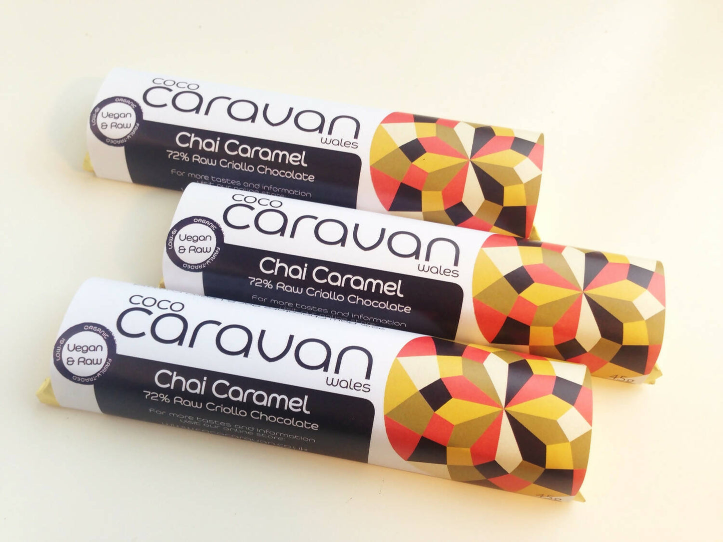 Chai Caramel (45g) Organic Chocolate